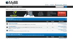 Desktop Screenshot of mybb-es.com